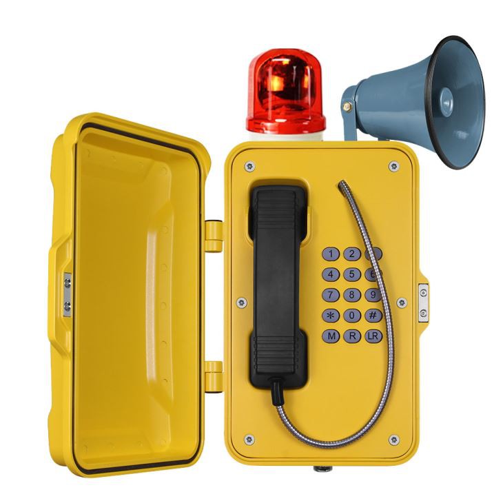 Tunnel Telephone With Light Indicator And Horn JR101-FK-HK-SIP