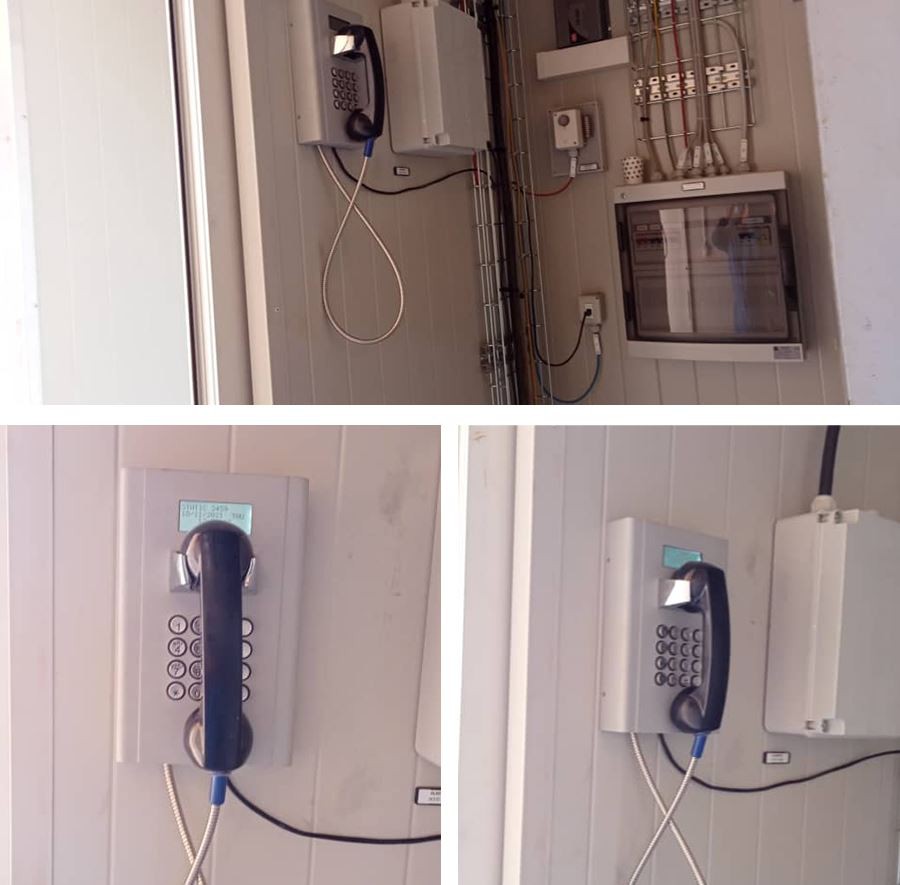 Cezayir Petrol Sahası Projesinde J&R Anti-vandal Telefon Kuruldu